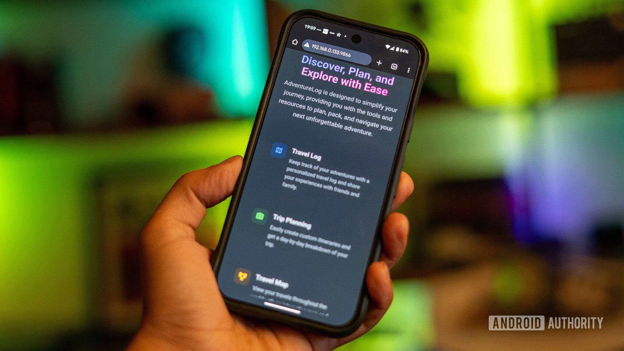 adventurelog features