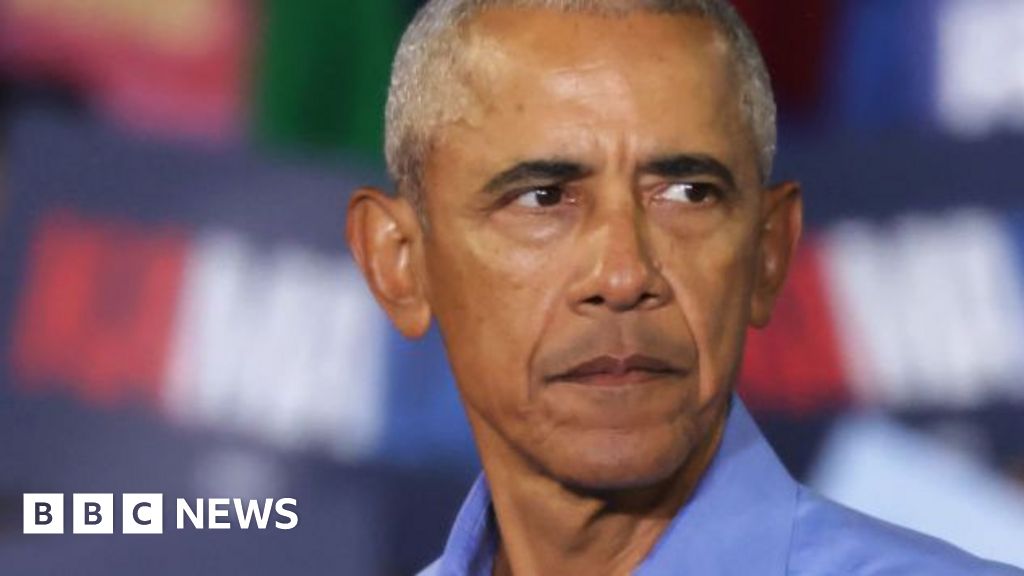 Obama blasts 'bizarre' Trump claim of 2016 election 'treason'