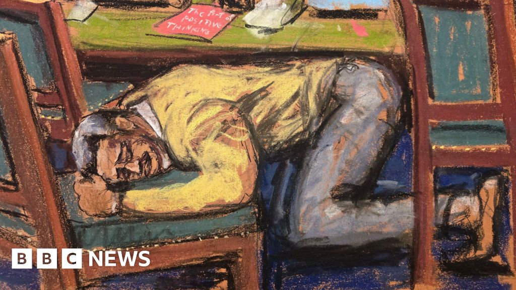 Dramatic moment Sean 'Diddy' Combs fell to his knees after learning his fate