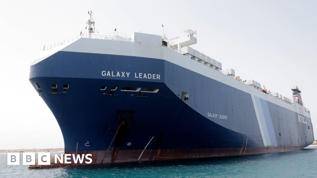 Israel says it struck Houthi-held ports and cargo ship in Yemen