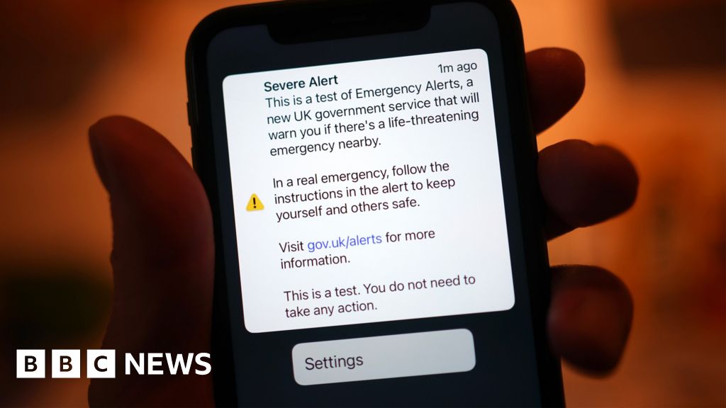 Emergency alerts to be sent to UK smartphones