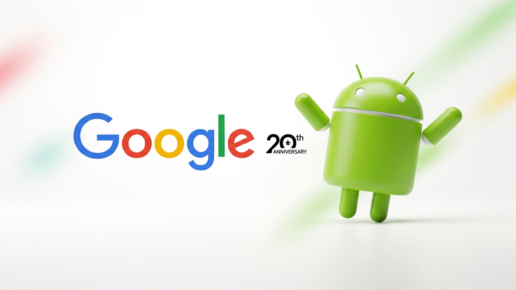 google android 20 year anniversary