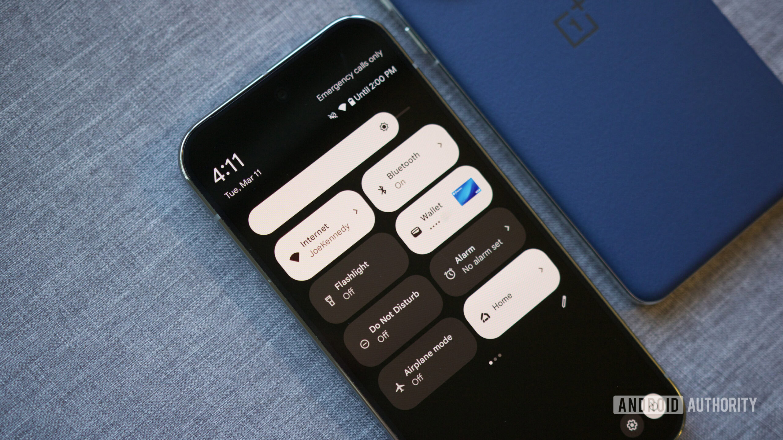 Quick Settings on Google Pixel 9 Pro.