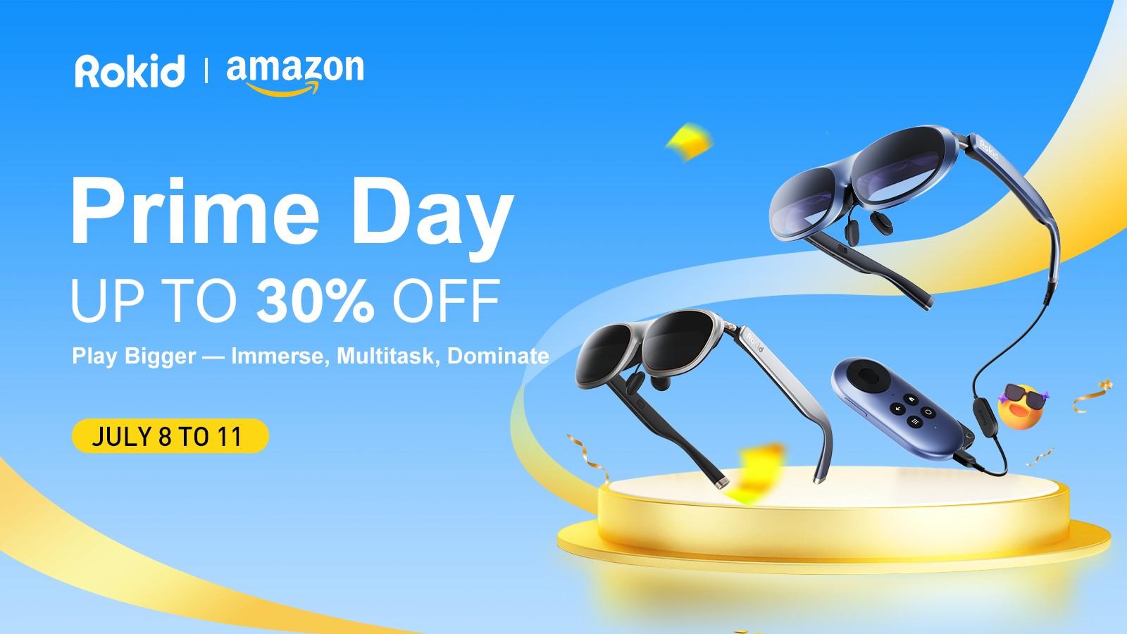 Rokid’s AR glasses are the wearable monitors you need, and they are now 30% off for Prime Day